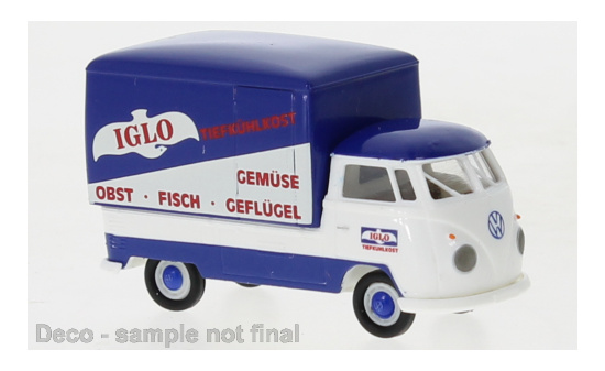 Brekina BRE32852 VW T1b Großraum-Koffer - Iglo 1:87