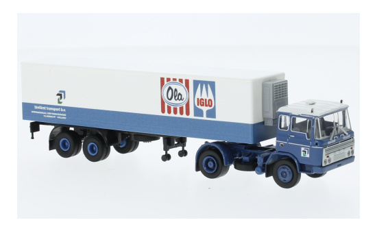 Brekina BRE85290 DAF FT 2600 Kühlkoffer-SZ - Binfürst - Iglo-Ola 1:87