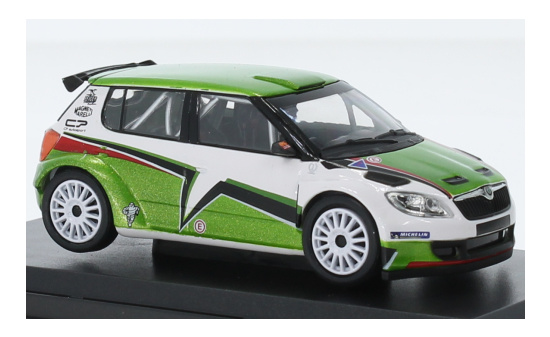 Abrex ABR143XAB-604TE Skoda Fabia II FL S2000 - Skoda Motorsport Design 1:43