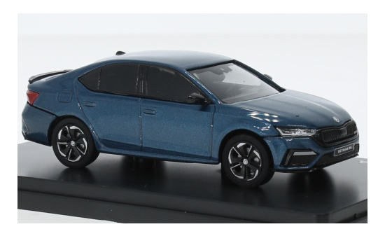 Abrex ABR143ABZ-037KP Skoda Octavia IV RS - blau (Metallic) 1:43