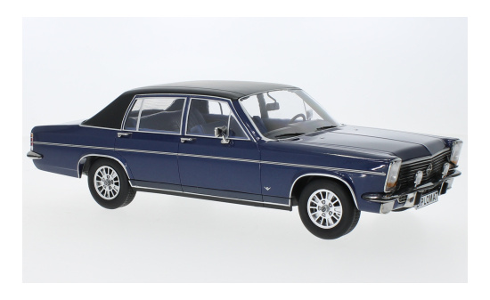 MCG MCG18336 Opel Diplomat B - dunkelblau (Metallic) , schwarz (Matt) 1:18