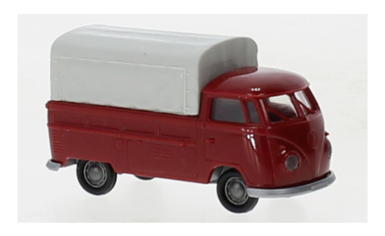 Brekina BRE32984 VW T1b Pritsche - dunkelrot 1:87