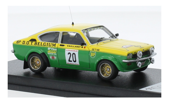 Trofeu TRODSN-137 Opel Kadett C GT/E - Rallye Ypres - R.Tricot - E.Symens 1:43