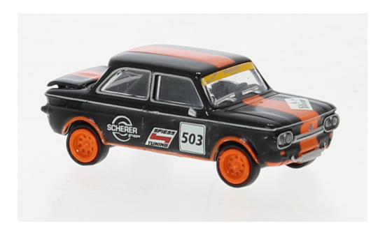 Brekina BRE28256 NSU TTS Spiess-Tuning - schwarz , orange - Spiess 1:87