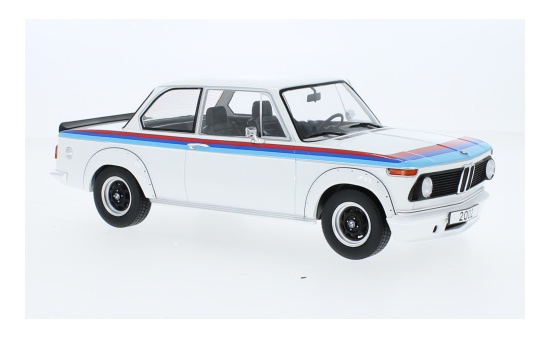 MCG MCG18408R BMW 2002 turbo - weiss , Dekor 1:18