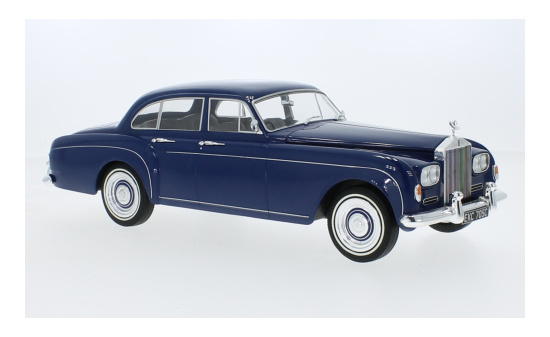 MCG MCG18124 Rolls Royce Silver Cloud III Flying Spur H.J.Mulliner - dunkelblau 1:18