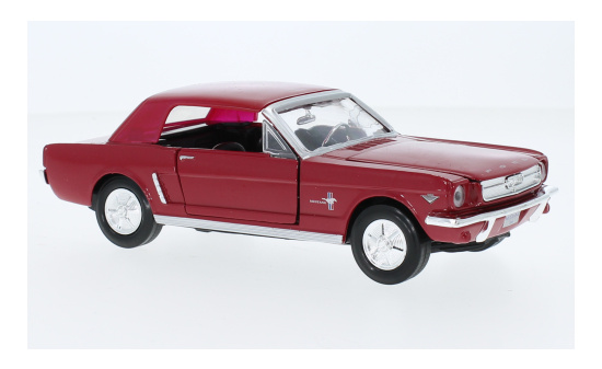 Motormax MOM73273RED Ford Mustang Hardtop - rot - Vorbestellung 1:24