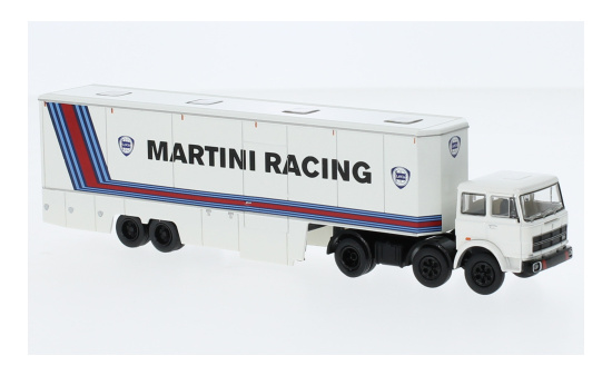 Brekina BRE58577 Fiat 691 T Renntransport-SZ - Lancia Martini 1:87