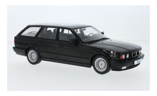 MCG MCG18329 BMW 5er (E34) Touring - schwarz (Metallic) 1:18