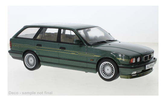 MCG MCG18331 BMW Alpina B10 4.6 Touring (E34) - dunkelgrün (Metallic) 1:18