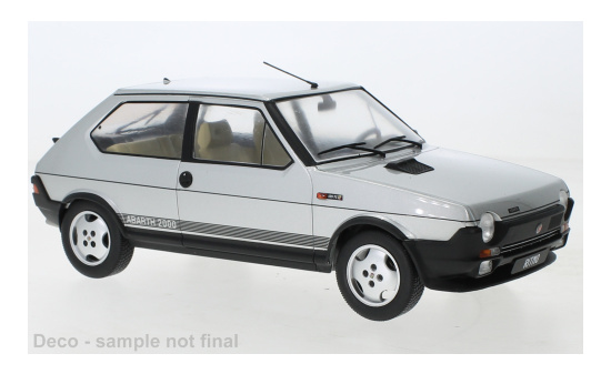 MCG MCG18417 Fiat Ritmo TC 125 Abarth - silber 1:18