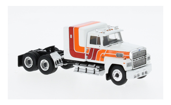 Brekina BRE85876 Ford LTL 9000 - weiss , orange 1:87