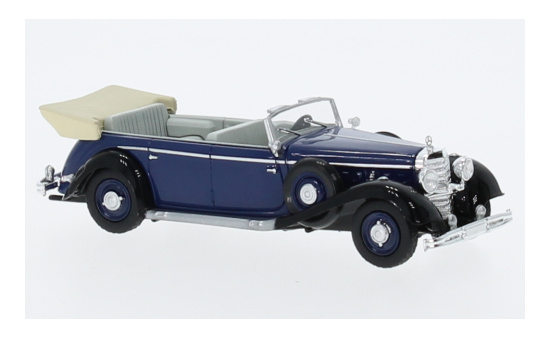 Brekina BRE21053 Mercedes 770 K - dunkelblau 1:87