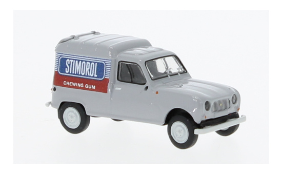 Brekina BRE14764 Renault R4 Fourgonnette - Stimorol 1:87