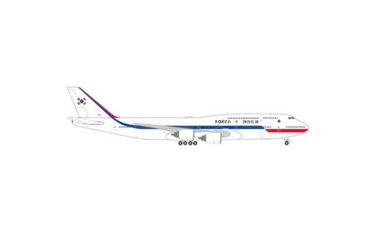 Herpa 537513 South Korea Government Boeing 747-8 BBJ - Vorbestellung 1:500