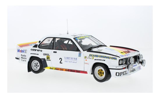 Sun Star SUN5388 Opel Ascona B 400 - Rally Costa Brava - A.Fassina - R.Dalpozzo 1:18