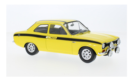 MCG MCG18387 Ford Escort MK I Mexico - gelb 1:18