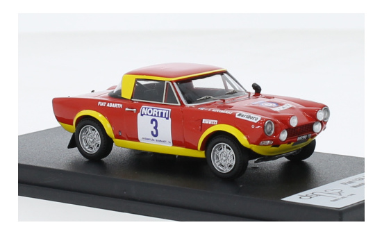 Trofeu TRODSN-148 Fiat 124 Abarth Rallye - Rallye Finnland - M.Alen - I.Kivimäki 1:43