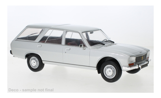 MCG MCG18358 Peugeot 504 Break - silber 1:18