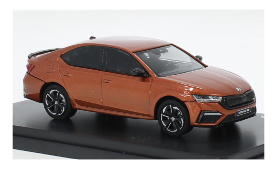 Abrex ABR143ABZ-037JA Skoda Octavia IV RS - dunkelorange (Metallic) 1:43