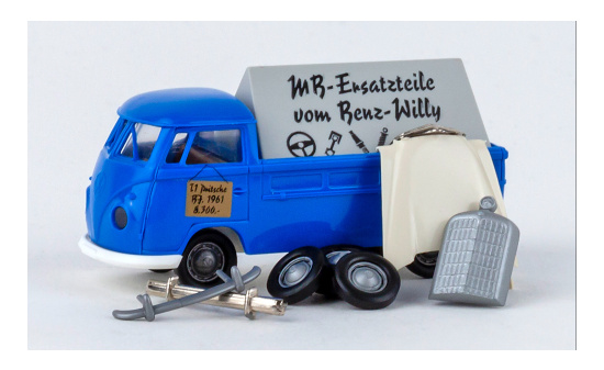 Brekina BRE10223 VW T1b Pritsche - Benz Willy 1:87