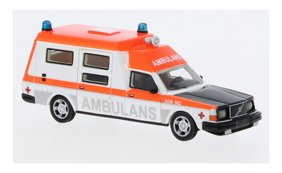 BoS-Models BOS87718 Volvo 265 Ambulance Sweden 1:87