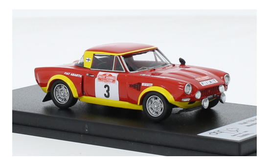 Trofeu TRODSN-165 Fiat 124 Abarth Rallye - Rallye San Remo - M.Alen - I.Kivimäki 1:43