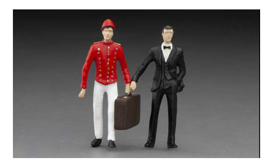 Vitesse VSS10002F Figuren Gentlemen Set 1:43