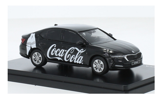 Abrex ABR143FA-036F04 Skoda Octavia IV - schwarz - Coca Cola 1:43