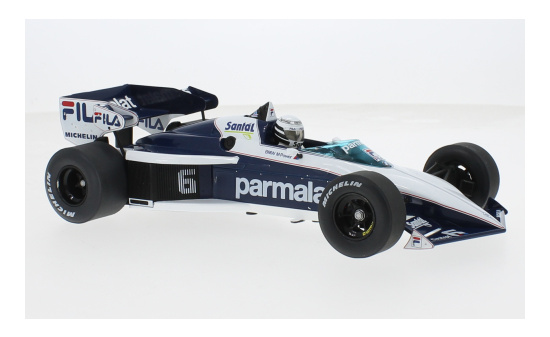 MCG MCG18619F Brabham BT52 - Parmalat - GP Südafrika - R.Patrese 1:18