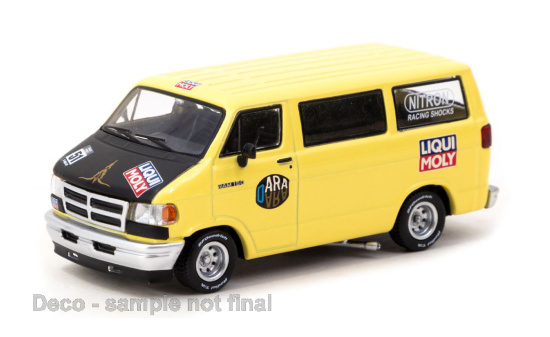 Tarmac TART64G-TL032-YL Dodge Van - hellgelb 1:64