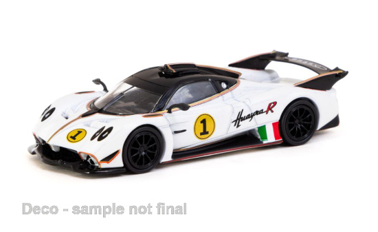 Tarmac TART64G-TL035-WH Pagani Huayra R - weiss (Metallic) - Vorbestellung 1:64