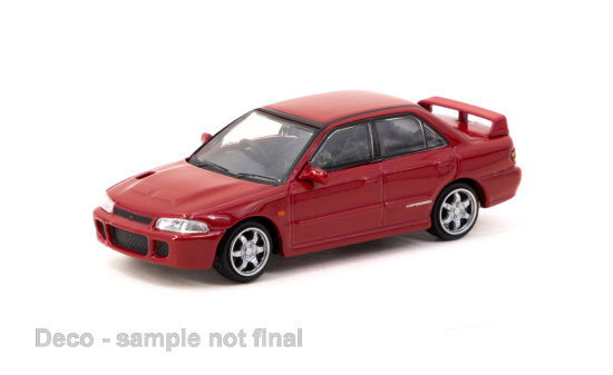 Tarmac TART64G-048-RE Mitsubishi Lancer GSR Evolution - rot 1:64