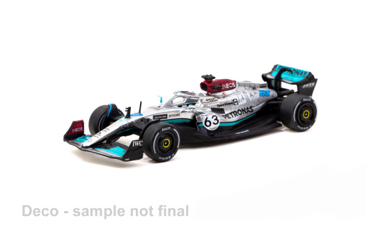 Tarmac TART64G-F044-GR3 Mercedes AMG W13 E Performance - Petronas - GP Belgien - G.Russell 1:64