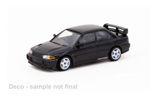 Tarmac TART64G-050-BK Mitsubishi Lancer GSR Evolution III - schwarz 1:64