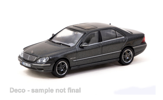 Tarmac TART64G-072-GY Mercedes S65 AMG - dunkelgrau (Metallic) 1:64