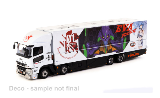 Tarmac TART64T-TL001-EVA Mitsubishi Fuso Super Great - EVA Racing - Vorbestellung 1:64