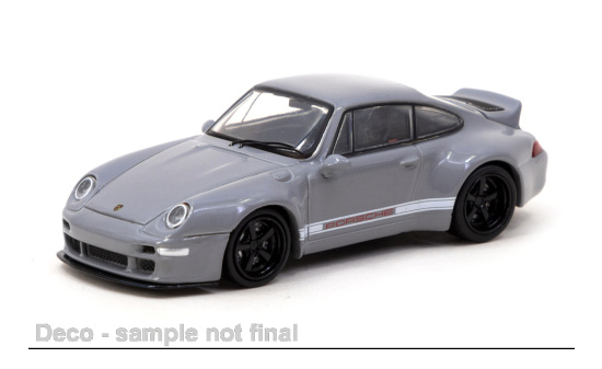 Tarmac TART64R-TL054-GY Porsche 911 (993) Gunther Works - grau 1:64