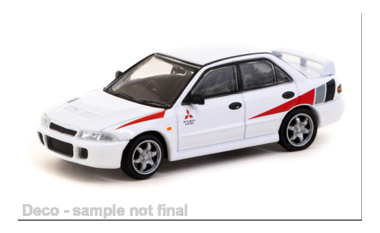 Tarmac TART64G-048-RS Mitsubishi Lancer RS Evolution - weiss - Vorbestellung 1:64