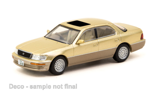 Tarmac TART64G-082-GO Lexus LS400 - beige (Metallic) - Vorbestellung 1:64