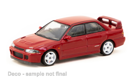 Tarmac TART64G-049-RE Mitsubishi Lancer GSR Evolution II - rot - Vorbestellung 1:64