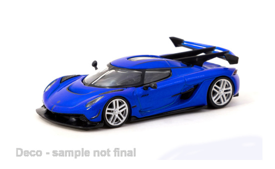 Tarmac T64G-TL052-BL Koenigsegg Jesko Attack, blau - Vorbestellung 1:64