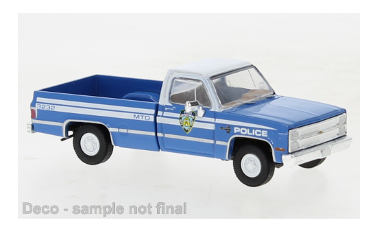 Brekina BRE19654 Chevrolet C 10 - NYPD - Vorbestellung 1:87