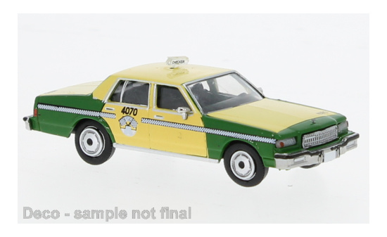 Brekina BRE19712 Chevrolet Caprice - Chicago Cab - Vorbestellung 1:87