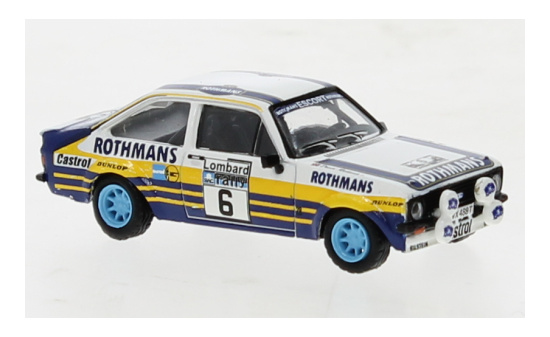 Brekina BRE19587 Ford Escort RS 1800 - Rallye RAC Lombard - A.Vatanen 1:87