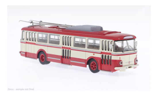 Brekina BRE61354 Skoda 9 Tr - weiss , rot - Vorbestellung 1:87