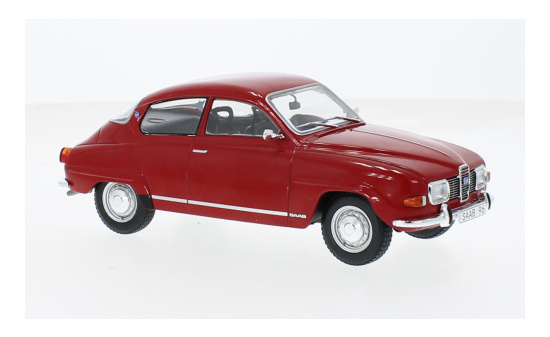 WhiteBox 124220 Saab 96 V4, rot, 1970 1:24