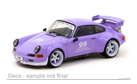 Tarmac T64-046-VI Porsche 911 RWB Backdate, helllila - Vorbestellung 1:64