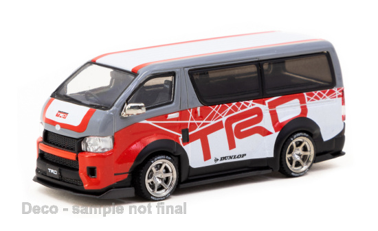 Tarmac T64-038-TRD Toyota Hiace Widebody, TRD - Vorbestellung 1:64