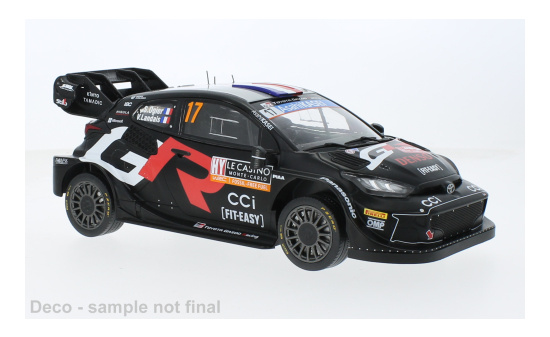 IXO 18RMC19622 Toyota Yaris Rally 1, No.17, WRC, Rally Monte Carlo , S.Ogier/V.Landais, 2024 - Vorbestellung 1:18